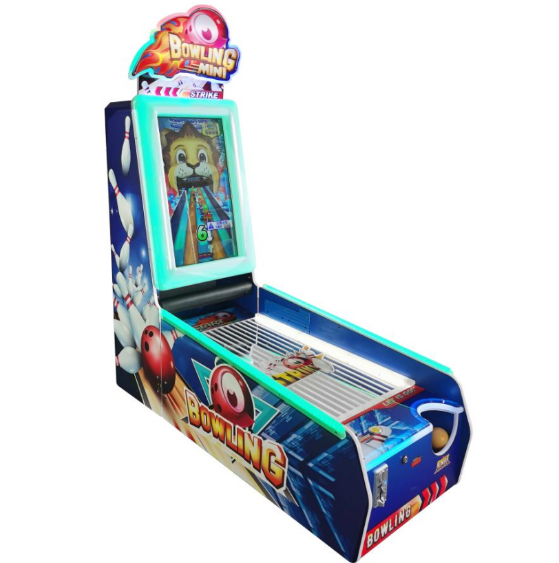 Indoor Coin Operated Bowling Game Machine