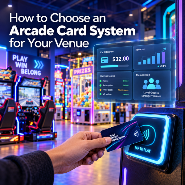 How to Choose an Arcade Card System for Your Venue