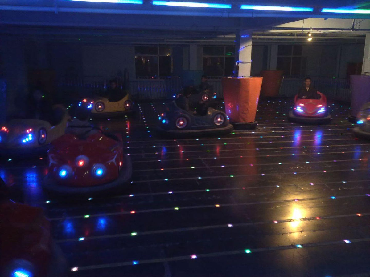 Bump Car floor with lights