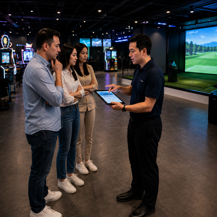 How to Choose Digital Sports Equipment for a Commercial Entertainment Center
