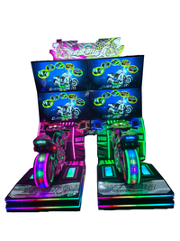 Load image into Gallery viewer, Elong Game Zone English Racing Games Entertainment Machine-Coin Operated Metal &amp; Plastic Construction

