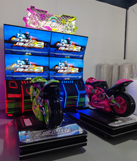 Load image into Gallery viewer, Elong Game Zone English Racing Games Entertainment Machine-Coin Operated Metal &amp; Plastic Construction
