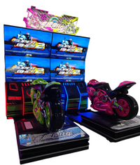 Load image into Gallery viewer, Elong Game Zone English Racing Games Entertainment Machine-Coin Operated Metal &amp; Plastic Construction
