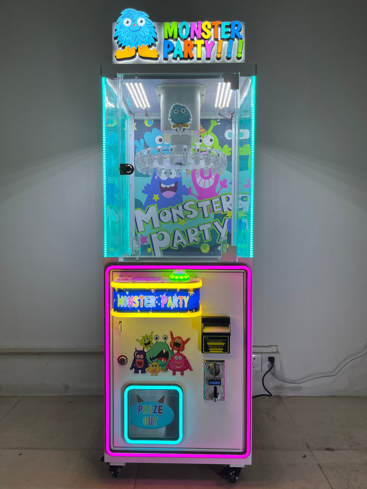 Coin-Operated Prize Clip Vending Machine