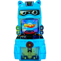 Load image into Gallery viewer, Small Plastic Wood Coin-Operated Kids Motorcycle Arcade Game Machine Plastic Material for English Speaking Children
