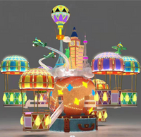 Load image into Gallery viewer, 12-16 seats rotating mini self control plane
