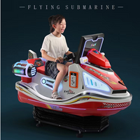 Load image into Gallery viewer, Motorized Airship Kids Electric Swing Car Gaming Machine Coin Operated Indoor Electronic Entertainment with 1 Year Warranty
