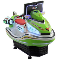 Load image into Gallery viewer, Motorized Airship Kids Electric Swing Car Gaming Machine Coin Operated Indoor Electronic Entertainment with 1 Year Warranty
