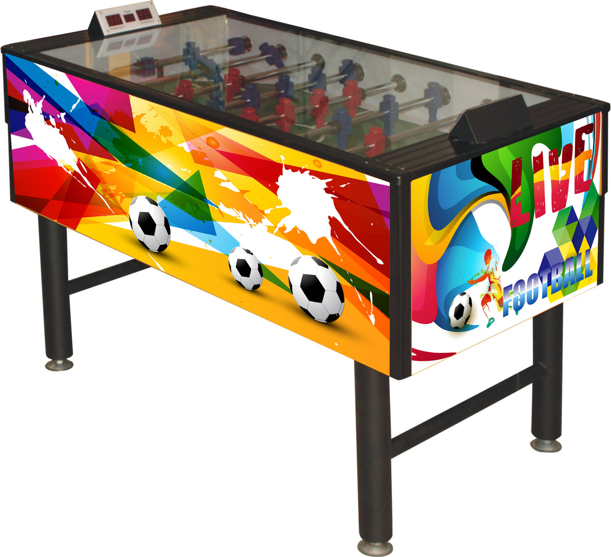 Wholesale Interactive Game Football Table Machine Coin Operated for Home Office or Bar Entertainment Fun Soccer Tables