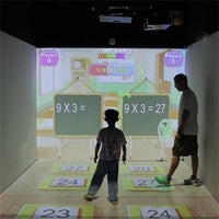 Load image into Gallery viewer, Glass Laser Light Source Interactive Holographic Indoor Wall Projection Game
