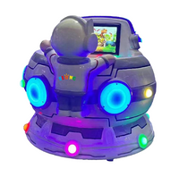 Coin Operated Wave Rider 360 Degree Rotating Cup Kiddie Rider Machines Mp5 Screen Rotating Swin ...