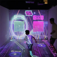 Load image into Gallery viewer, Glass Laser Light Source Interactive Holographic Indoor Wall Projection Game
