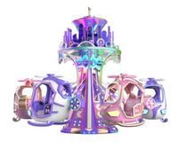 Load image into Gallery viewer, 12-16 seats rotating mini self control plane
