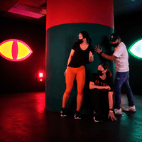 Load image into Gallery viewer, Digital Sport Center's Devil's Eyes Indoor Escape Game Evil Eyes Team Building Activity Fun Playhouse Activation
