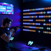 Load image into Gallery viewer, Active LED Laser Shooting Game Durable Indoor Interactive Competitive Challenge for Team Building Sports Park Playhouse
