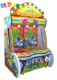 Load image into Gallery viewer, Paradise Clown Interactive Coin-Operated Boxing Game Machine Durable Metal Cabinet 1-Year for Kids Parents English Language
