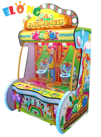 Load image into Gallery viewer, Paradise Clown Interactive Coin-Operated Boxing Game Machine Durable Metal Cabinet 1-Year for Kids Parents English Language
