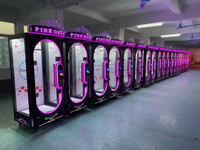 Load image into Gallery viewer, Coin Operated Indoor Pink Date Doll Cutting Prize Gift Scissors Skill Cut pink date machine
