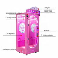 Load image into Gallery viewer, Coin Operated Indoor Pink Date Doll Cutting Prize Gift Scissors Skill Cut pink date machine
