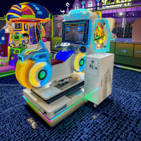 Load image into Gallery viewer, Arcade Racing Game Swing Machine Kiddie Ride Motorcycle Simulator in Plastic Fiberglass 1 Year Warranty English Language
