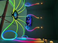Load image into Gallery viewer, Digital Motion Equipment Reaction Arena Active Interactive Push Button Led Light Flash Current Activate Flash Games
