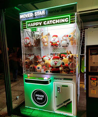 Load image into Gallery viewer, Elong Coin-Operated Plastic Gift Machine for Indoor Amusement Parks Kids Adults to Play Claw Dolls
