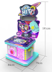Load image into Gallery viewer, Interactive Kids Coin-Operated Hamster Hitting Arcade Machine Fun Hammer Game for Game ZonePlanet Knock Music
