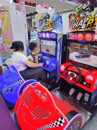 Load image into Gallery viewer, Elong Luxury Simulation Racing Car for Children and Adults Plastic Material Customizable Model EL-PV3702
