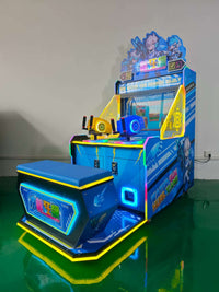 Load image into Gallery viewer, 2 Players Kids-friendly Crazy Water Shooting Arcade Machine Coin-Operated 1 Year Warranty Made Durable Plastic English Language
