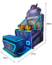 Load image into Gallery viewer, 2-Player Coin-Operated Sniper Shooting Arcade Game Machine Plastic for Kids 6 Years Above English Language 1-Year Warranty
