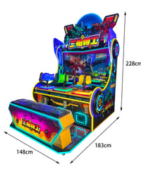 Load image into Gallery viewer, Guangdong Indoor Amusement Shooting Arcade Machine Bill Acceptor Boxing Game 6+ Years Multi-Language (Spanish/English/French)
