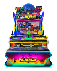 Load image into Gallery viewer, Guangdong Indoor Amusement Shooting Arcade Machine Bill Acceptor Boxing Game 6+ Years Multi-Language (Spanish/English/French)
