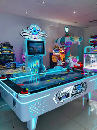 Load image into Gallery viewer, High-Speed Coin-Operated Air Hockey Table Arcade Ice Hockey Amusement with Plastic Material Enjoy the Experience
