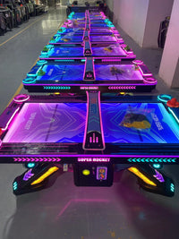 Load image into Gallery viewer, Portable Interactive Arcade Machine Air Hockey Table Coin Operated Plastic Ice Hockey Puck Balls
