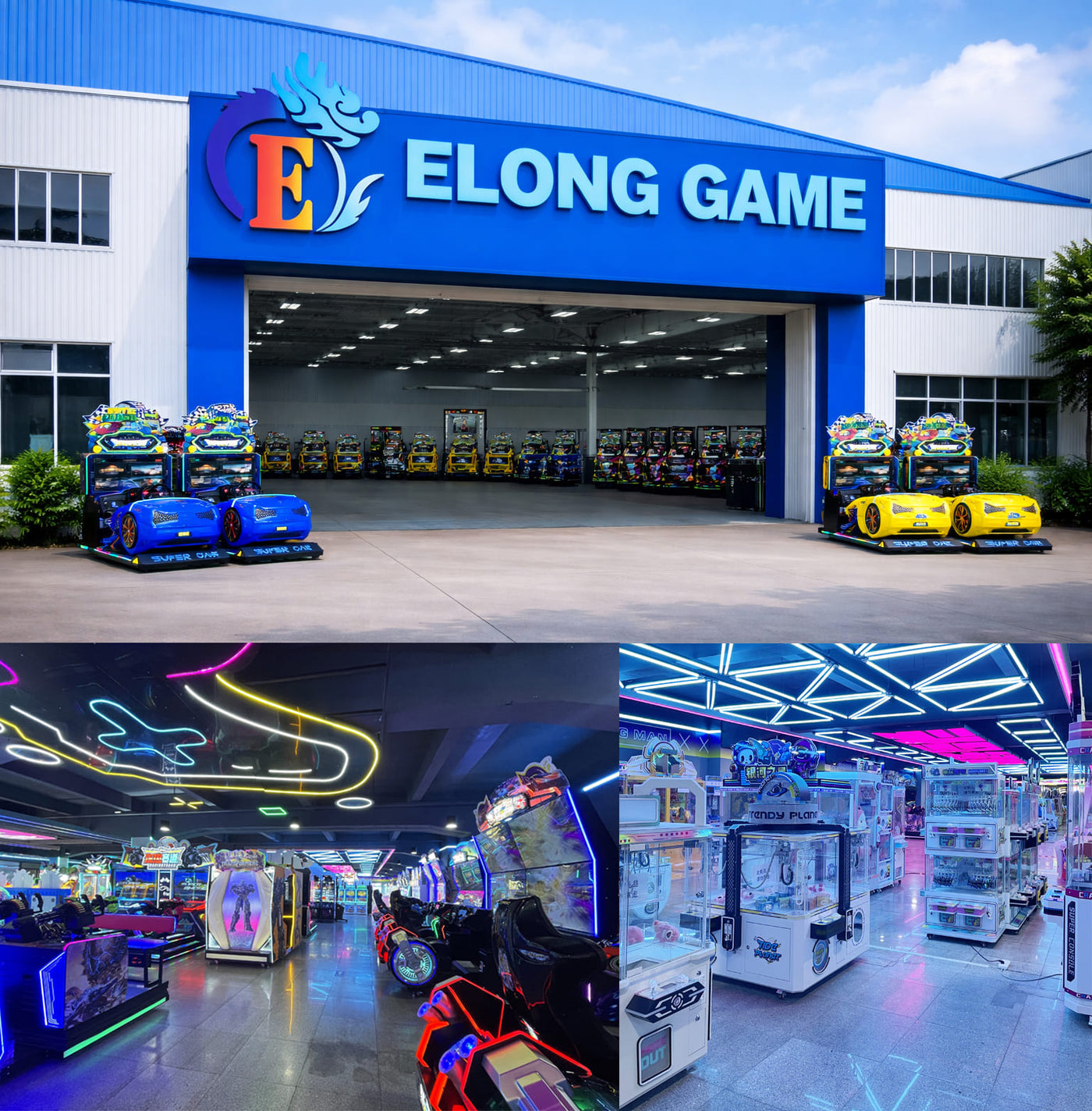 Elong Game factory and manufacturing facilities