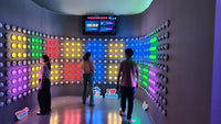 Load image into Gallery viewer, LED Interactive Trampoline Park Game Center with Fiberglass Challenge for Team Building Activate Game Push Button Light

