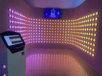 Load image into Gallery viewer, LED Interactive Trampoline Park Game Center with Fiberglass Challenge for Team Building Activate Game Push Button Light
