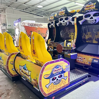 Load image into Gallery viewer, Coin Operated Arcade Game Shooting Machine Entertaining 2-Player Simulator in English LCD Display Fiberglass Material Amusement
