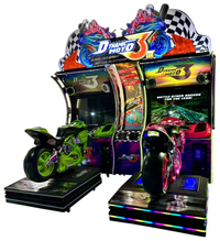 Load image into Gallery viewer, Elong New 2 Player Video Motorcycle Racing Arcade Game Machine Made of Durable Metal
