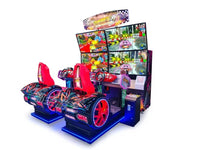 Load image into Gallery viewer, Racing Car Simulator Game Machine Dynamic Four Screen Coin Operated Arcade Entertainment
