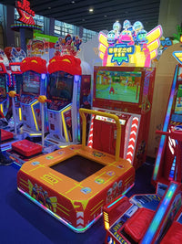 Load image into Gallery viewer, 2-Player Fish Wonder Cat&#39;s Fortune Arcade Game Console Metal Construction Board Trampoline Game Machine
