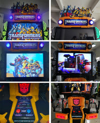 Load image into Gallery viewer, MN-EL9043 Wholesale for Transformers Double Gun Video Screen Arcade Game Machine Dual Shooter Game Board English Transformer Steel
