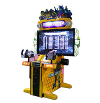 Load image into Gallery viewer, MN-EL9043 Wholesale for Transformers Double Gun Video Screen Arcade Game Machine Dual Shooter Game Board English Transformer Steel
