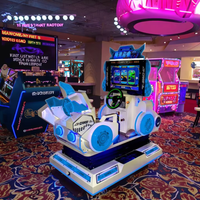 Load image into Gallery viewer, Arcade Racing Car Game Machine Kids Amusement Metal Machine in English Language
