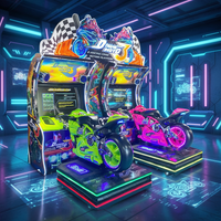 Load image into Gallery viewer, Elong New 2 Player Video Motorcycle Racing Arcade Game Machine Made of Durable Metal
