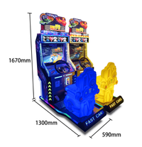 Load image into Gallery viewer, Kid Racing Car Arcade Machine Fun Coin Operated Kids' Games Sale for Children
