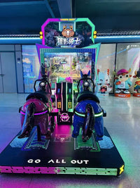 Load image into Gallery viewer, 2 Player Coin-Operated Racing Game Shadow Hunter Knight 1-Year Warranty Arcade Product
