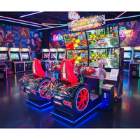 Load image into Gallery viewer, Racing Car Simulator Game Machine Dynamic Four Screen Coin Operated Arcade Entertainment
