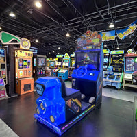 Load image into Gallery viewer, Children&#39;s Coin-Operated Arcade Video Game Machine Car Racing Simulator
