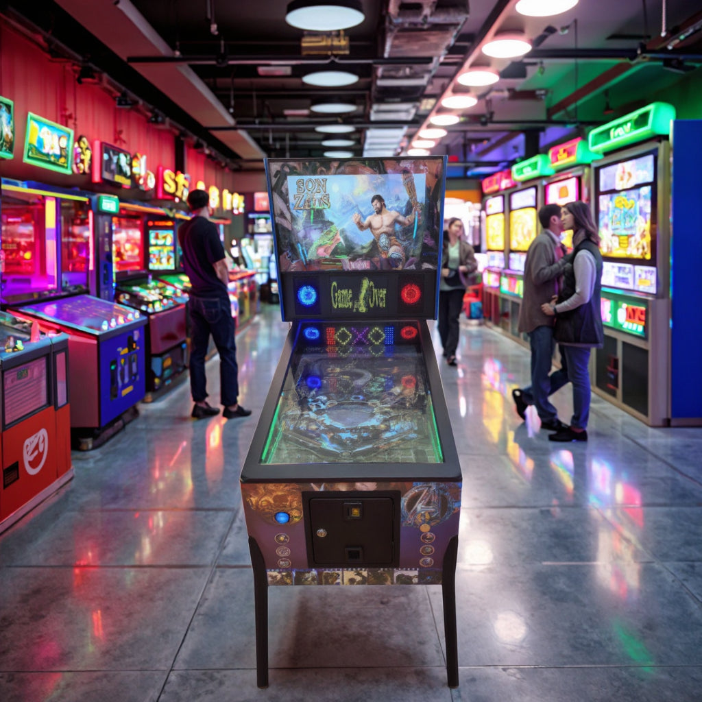 Hot Sale indoor amusement game machine Coin Operate Virtual Pinball Arcade Redemptiom Ticket Arcade Game Machine